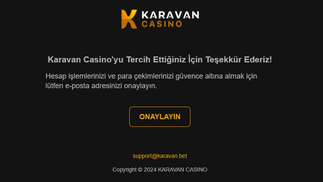 Karavan Casino Dogrulama